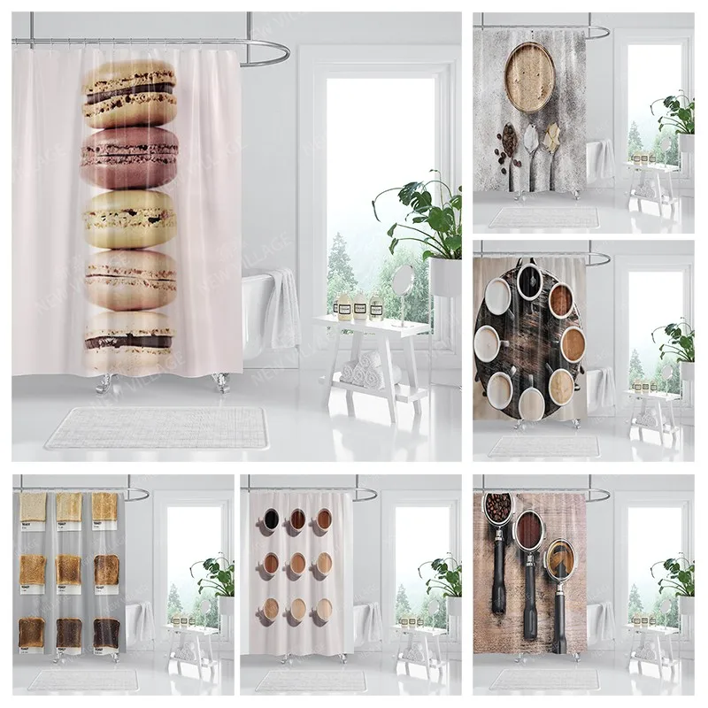 

Водонепроницаемая тканевая занавеска для душа, занавеска для ванной комнаты 180x200, занавеска для душа 240*200, скандинавский декор в стиле бохо x