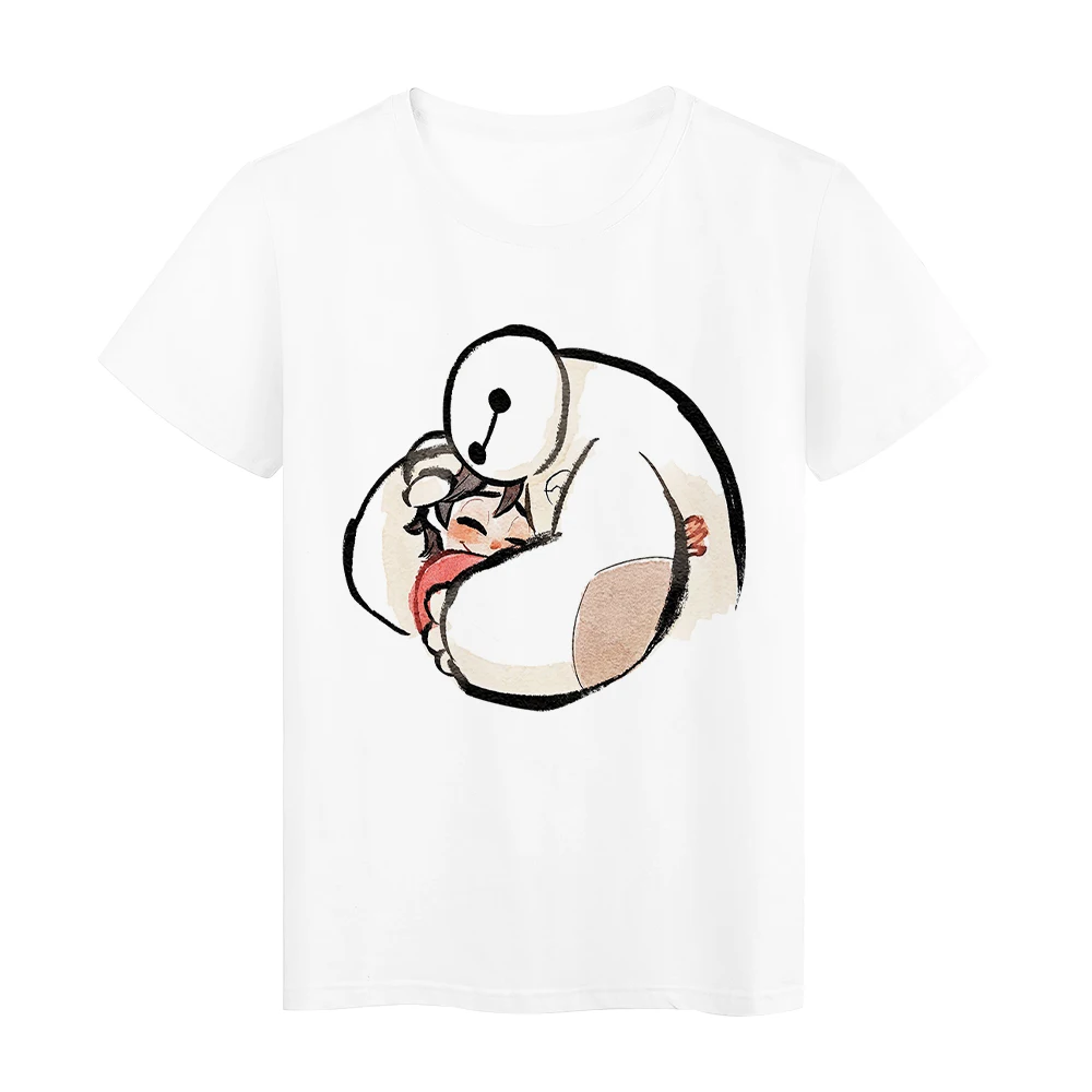 

Women Frozen Fantasy Summer Graphic Print T Shirt Leisure Cute Tshirts For Girl Hug Frozen Disney Disney Elsa And Anna T-Shirt