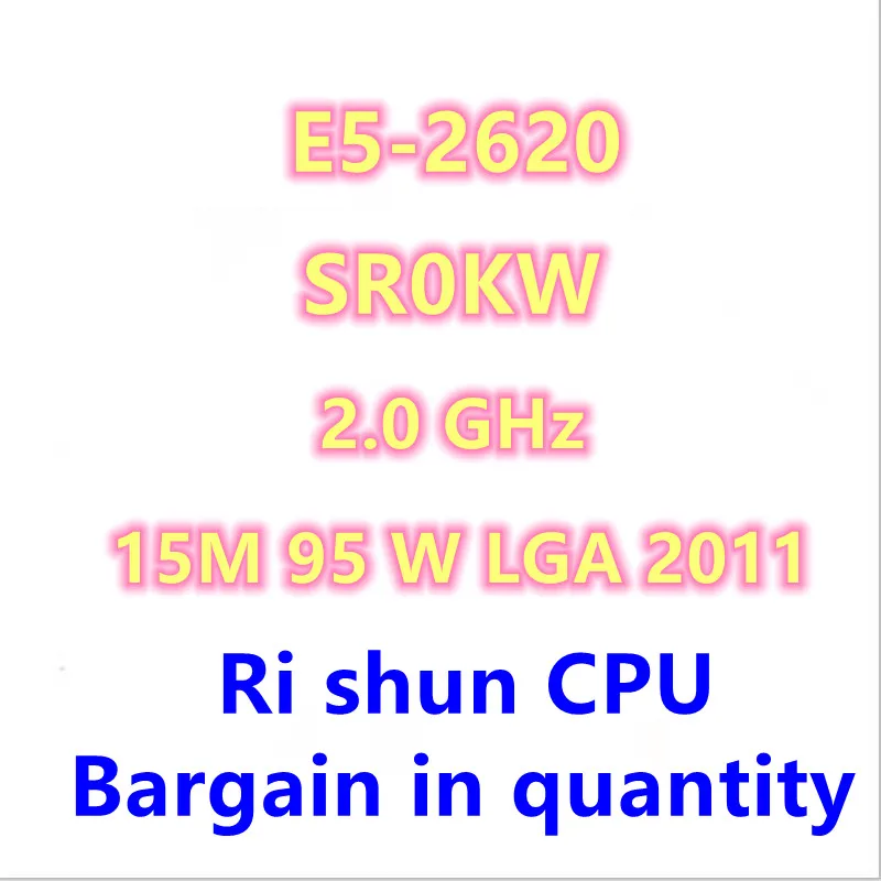 

E5-2620 E5 2620 2,0 ГГц 6-ядерный процессор Dua 15 M 95 W LGA 2011