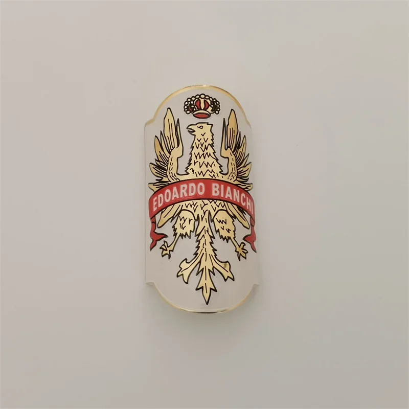 

Велосипедный значок с логотипом Bianchi, изготовленный из мягкого алюминиевого сплава, наклейка для велосипеда BMX, креативная этикетка, «сделай сам», Аксессуары для велосипеда