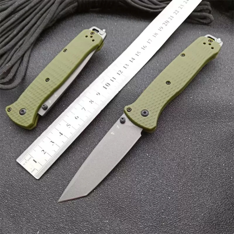 

Outdoor Pocket Knife BM 537 Tactical Folding Knives Glass Fiber Handle Camping Survival Self Defense EDC Tool