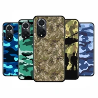 blue camouflage art soft tpu silicone cover for huawei nova 9 8i 5t 8 7 6 7i 5 4 4e 3 3i pro phone case coque