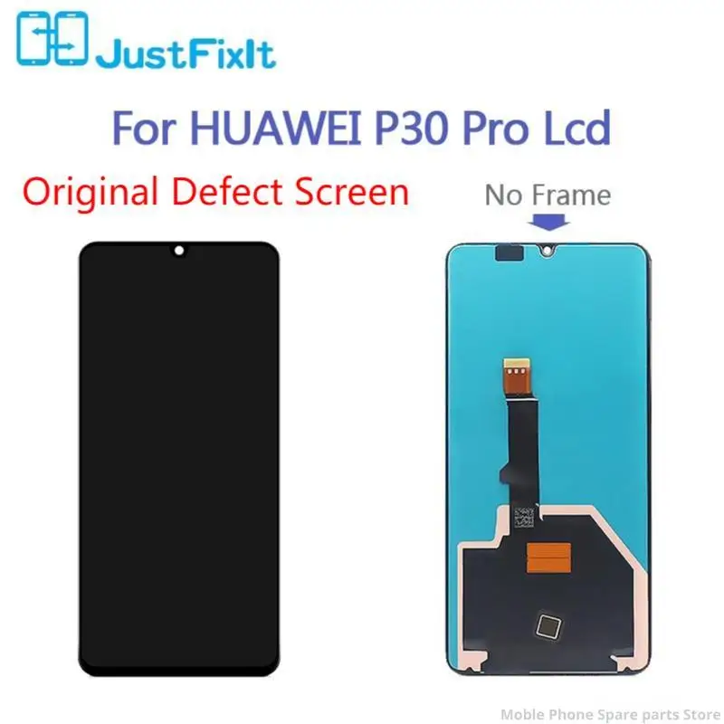 

Сменный сенсорный ЖК-экран для Huawei P30 Pro, дигитайзер в сборе, телефон, оригинальный ЖК-дисплей P30pro 6,47 дюйма