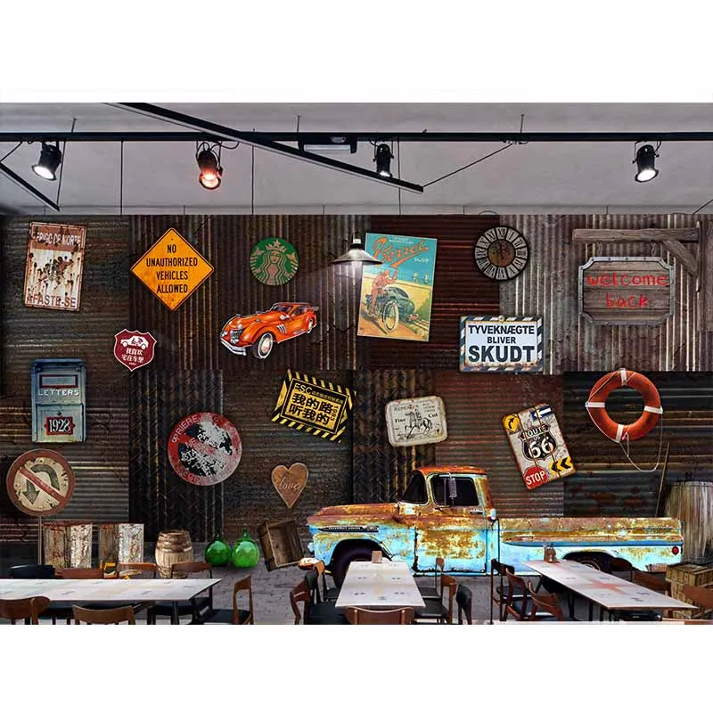 Музыкальная Раш-группа металлический жестяной знак Настенный декор