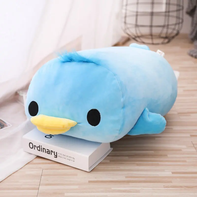

40/50cm Cute Cartoon Blue Duck Plush Toys Doll Soft Cotton Pillow Cushion Kawaii Baby Kids Birthday Gift