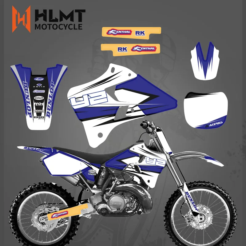 Фото Наклейки для Yamaha YZ125 YZ250 YZ 125 250 1996 1997 1998 1999 2000 2001 №2