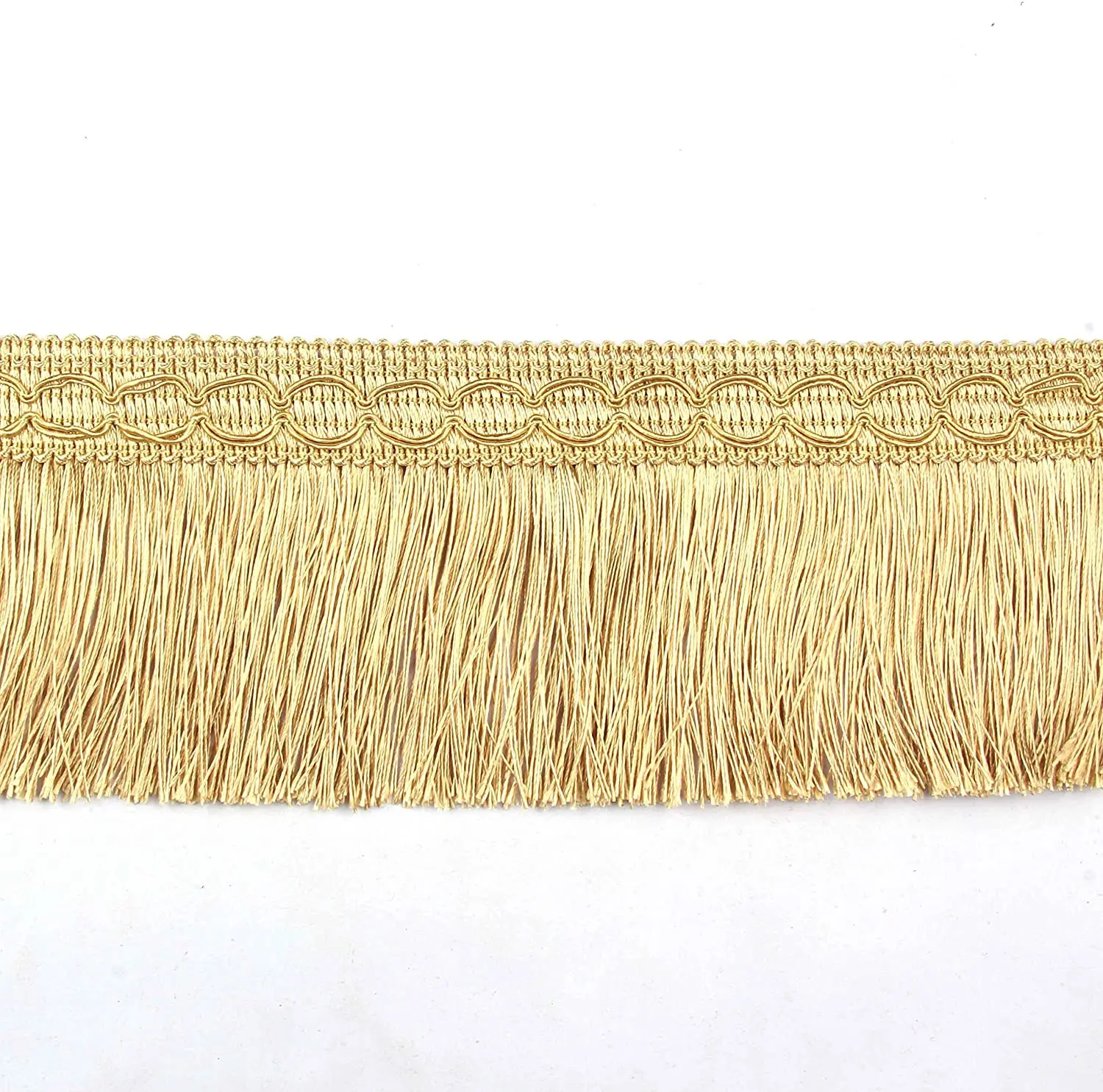 

6m/Lot Lace Tassel Fringe Trimming For Sewing DIY Lace Ribbon Silk Tassels Gold Trim Dress Stage Garment Curtain Accessories