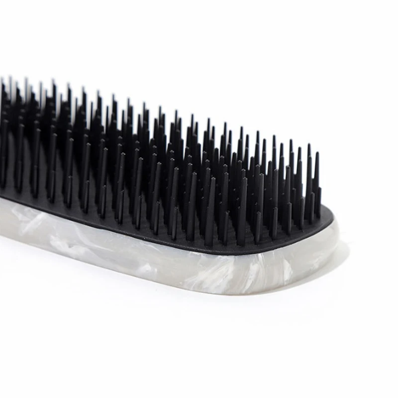 1 шт. парикмахерская расческа с мраморным рисунком