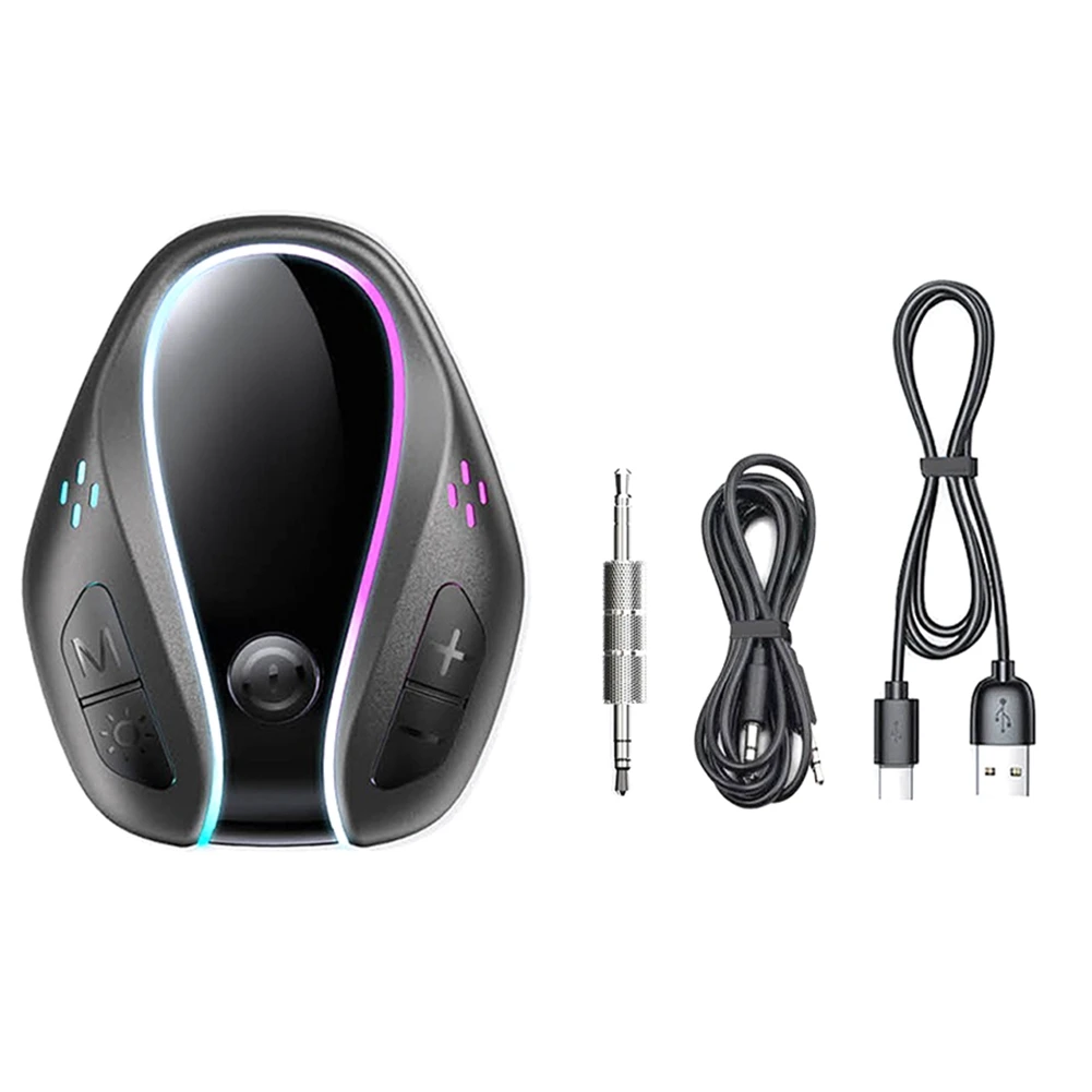 

Беспроводной Bluetooth приемник 3,5 мм AUX аудио приемник Bluetooth 5,1 адаптер передатчик для наушников ноутбука