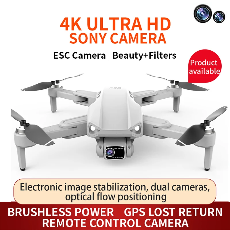 

L900PRO Brushless GPS Four-axis Folding Drone 4K HD Aerial Photography Aircraft 5G Long Battery Life Remote Control Aircraft