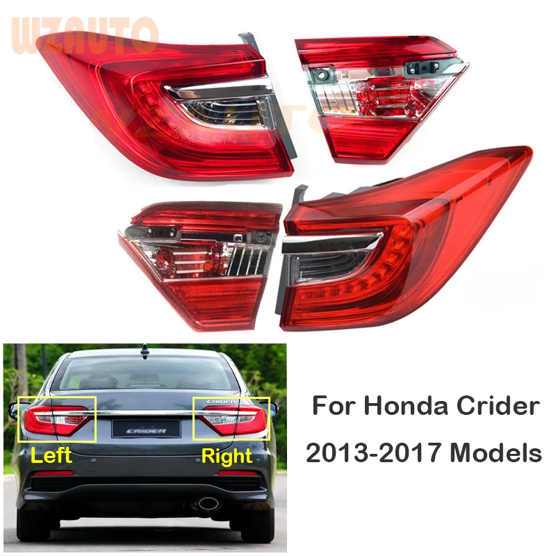 

4 шт., стоп-сигналы для задсветильник фар Honda Crider 2013 2014 2015 2016 2017