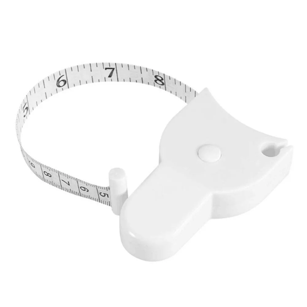 

150cm Measuring Tape Body Circumference Measuring Tape Health Fitness Tester Handle Type Automatic Waist Measurement