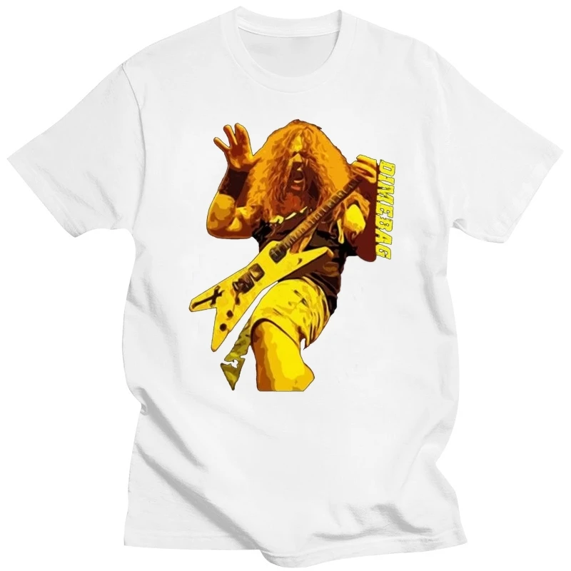 

Хлопковая футболка с коротким рукавом Darrel Dimebag Rock Mtal RIP