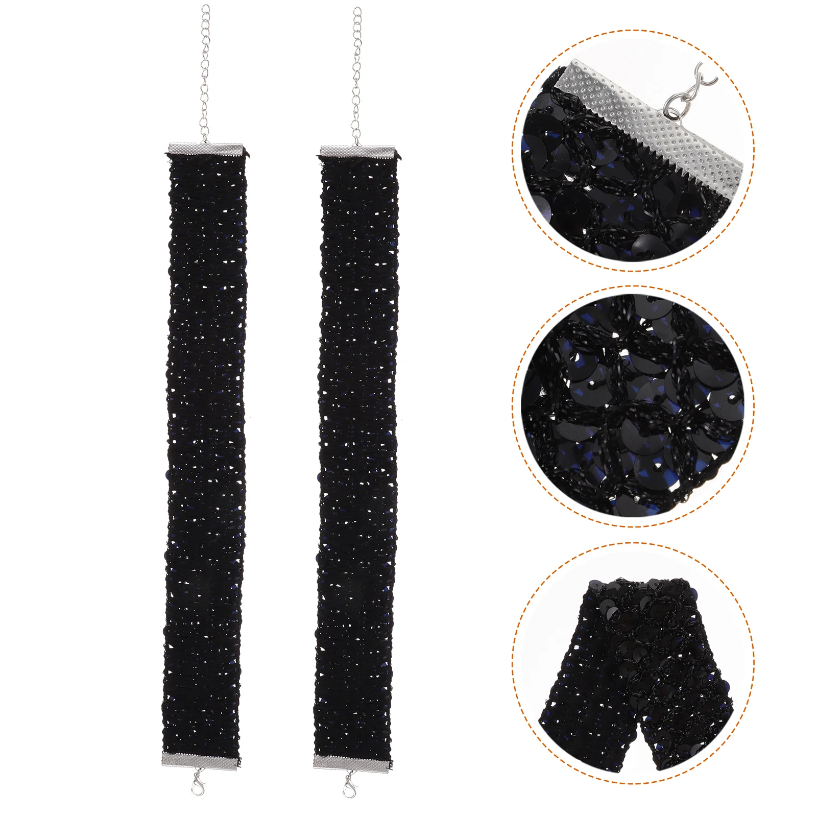 

Bridal Shower Costume Sequin Necklace Teen Girls Trendy Stuff Clothes Women Choker