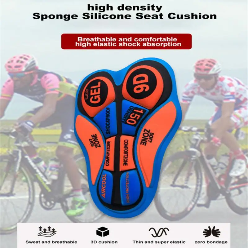

Bike Riding Base Cushion Comfortable Thickened Breathable Pads Outdoor Cycling Shorts Soft Sponge Cushion Bicycle Accessories