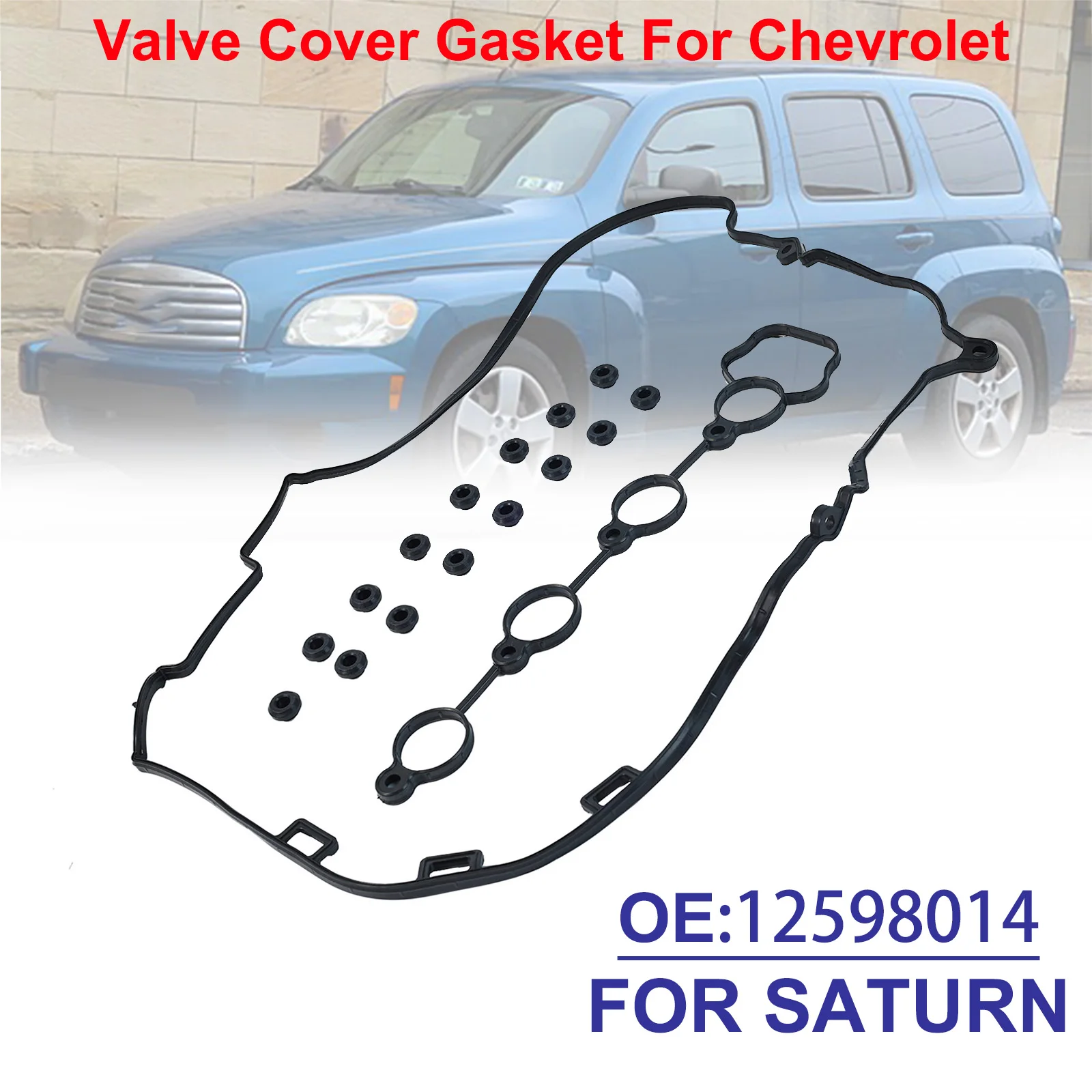 Для Chevrolet Cobalt Pontiac Saturn 4-дверный 2 л 4 2006-10 прокладка крышки клапана двигателя 12598014 VS