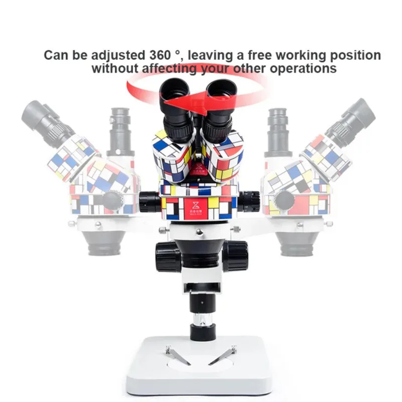 

Qianli Mega-idea Binocular Trinocular Microscope 10X/20 Eyepiece 7-45X Magnification Microscope For Phone Soldering PCB Repair