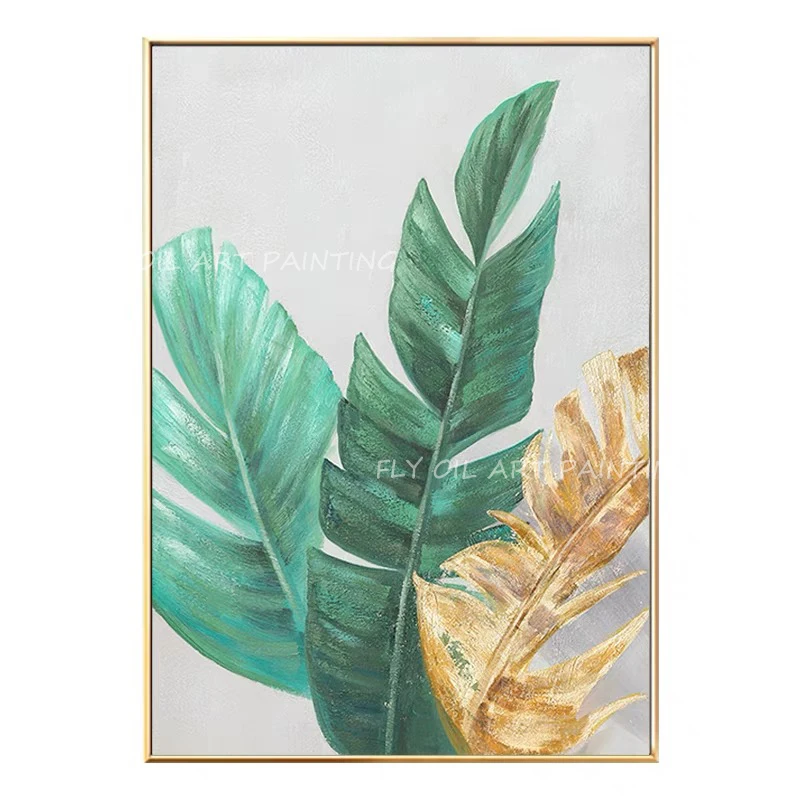 Абстрактная картина 100% ручная роспись фотография в тропическом стиле с серым