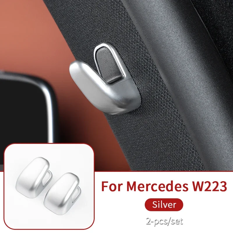 

Внутренняя отделка для Mercedes w223 S series class 2021 ~ 2024, крышки центра управления, накладка на чашку S400 S450 S550, аксессуары для amg