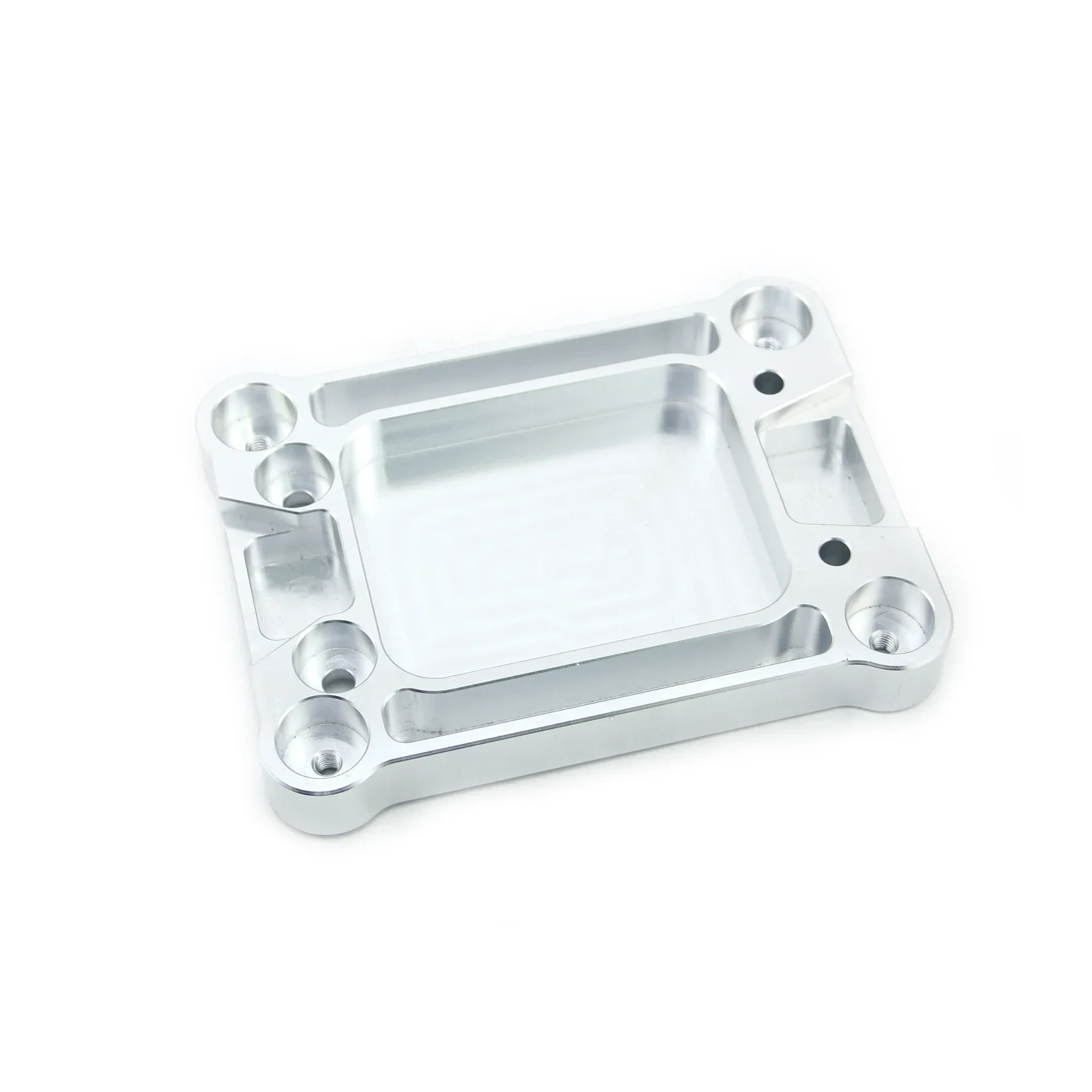 Shifter Base Plate Billet For Civic Integra RSX EG EK / K20 K24 K-Series Engine Aluminum Silver Motor