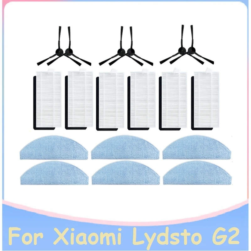 

18 шт., сменные детали для робота-пылесоса Xiaomi Lydsto G2