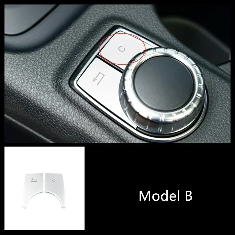 

Мультимедийные кнопки центральной консоли, наклейки, декоративная крышка, наклейки для Mercedes Benz C117 CLA X156 GLA W176 W246 A B Class