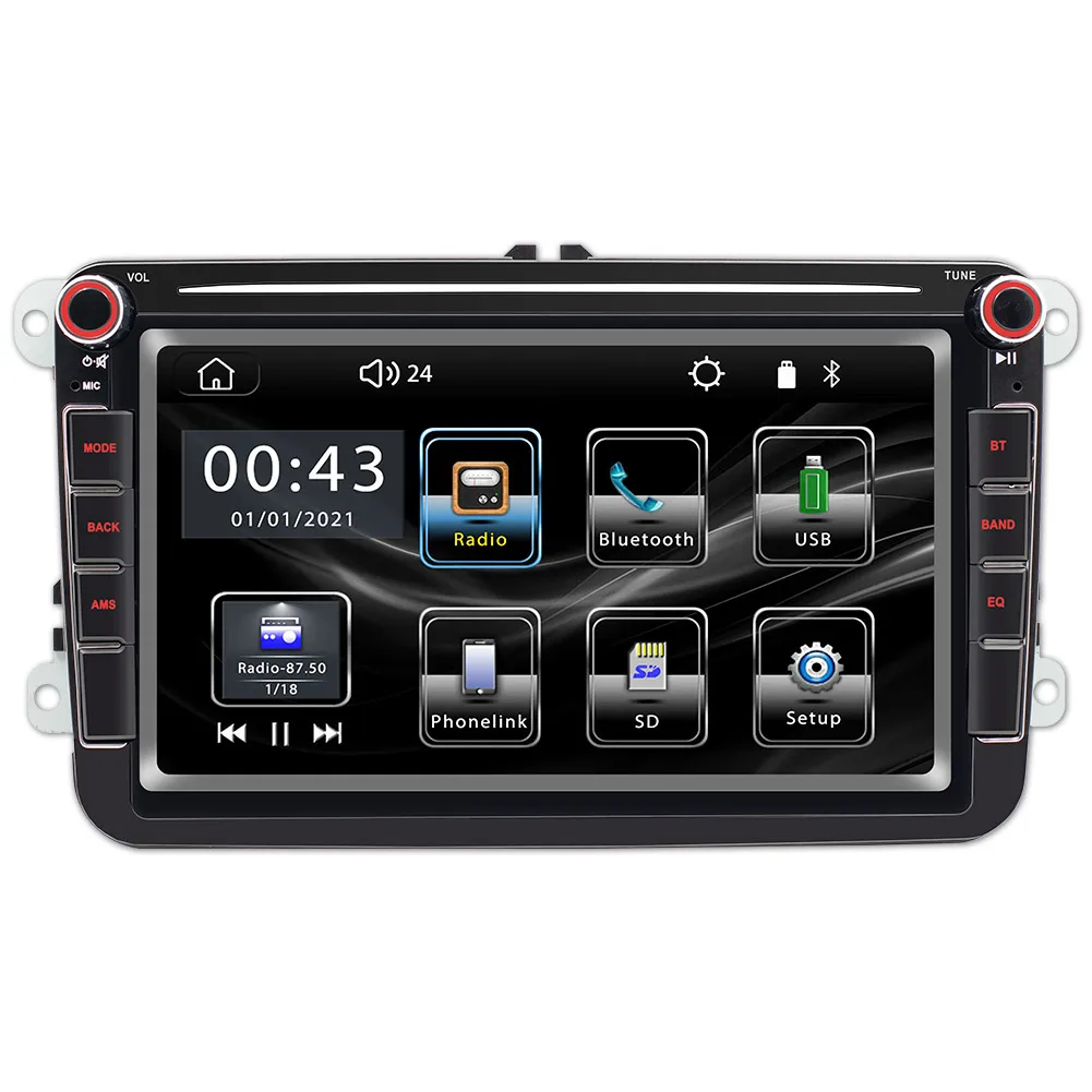 

Высококачественное мультимедийное радио для автомобиля MP5 GPS MP3 FLAC APE WMA WAV AAC AMR