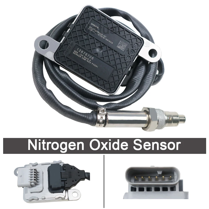 

12V Geniune Nitrogen Oxide Nox Sensor For Chevrolet Silverado 2500 3500 GMC Sierra 2500 3500 6.6L 12676706