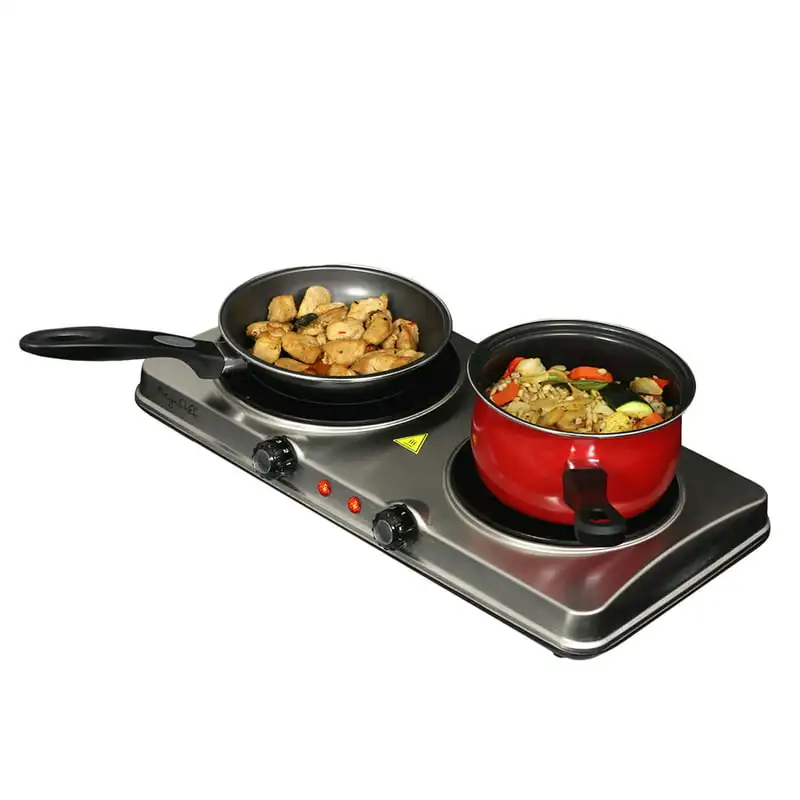 

Dual Vitro-Ceramic Infrared Cooktop