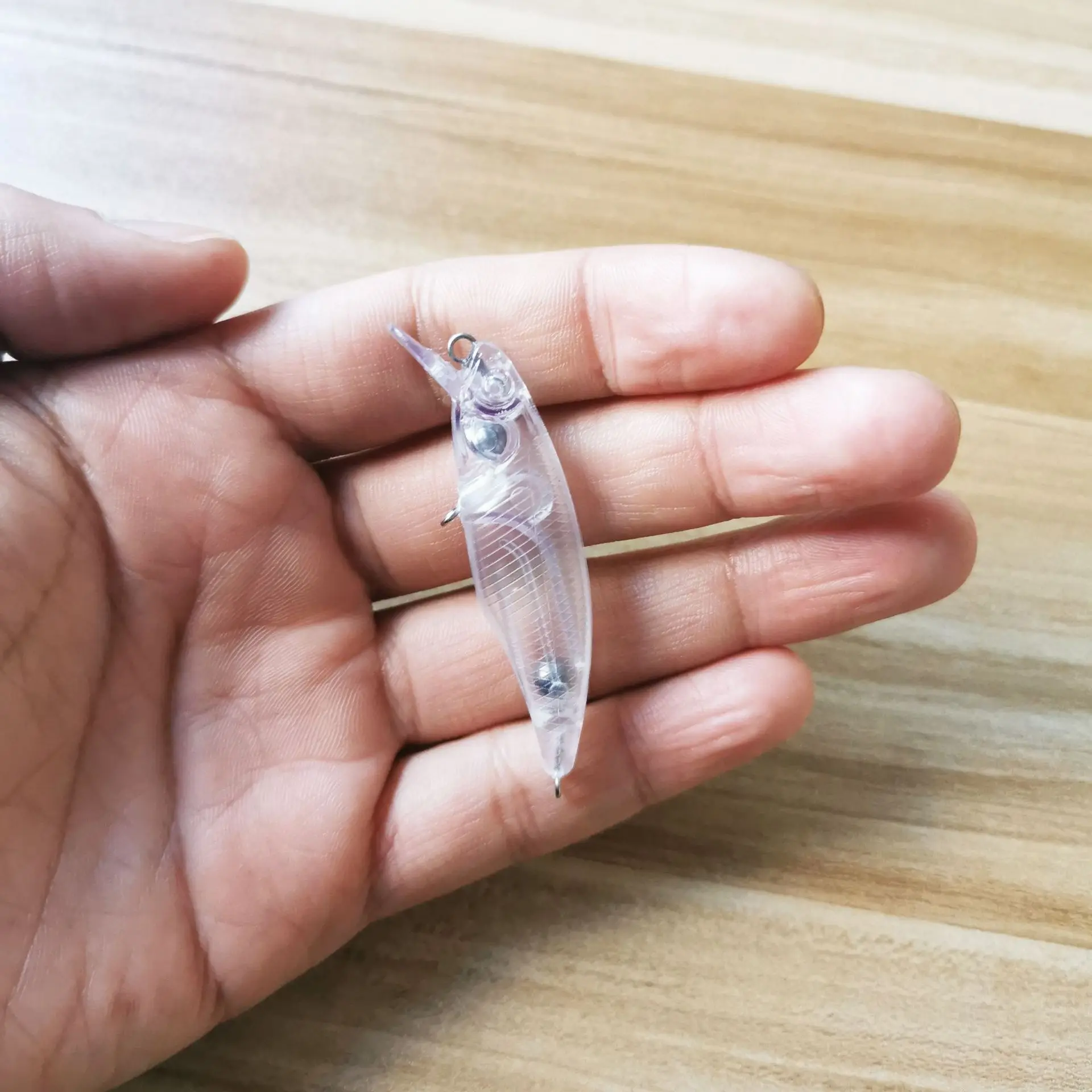 Погружной гольян X-48 Неокрашенная приманка пустая сделай сам цветной воблер