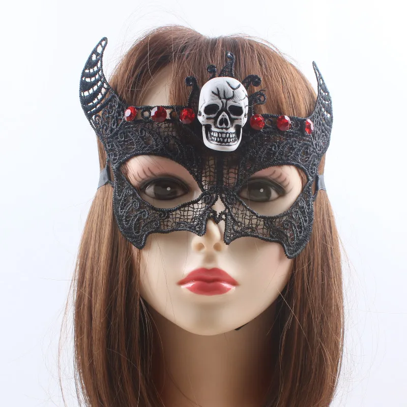 

New sexy lace mask Halloween sexy black eye mask props nightclub goddess masquerade accessories