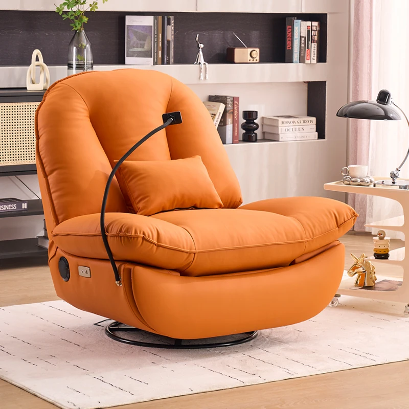 

Роскошные массажные кресла для гостиной, мебель, диван, перезаряжаемое Электрическое Кресло-Качалка с откидной спинкой и хранилищем
