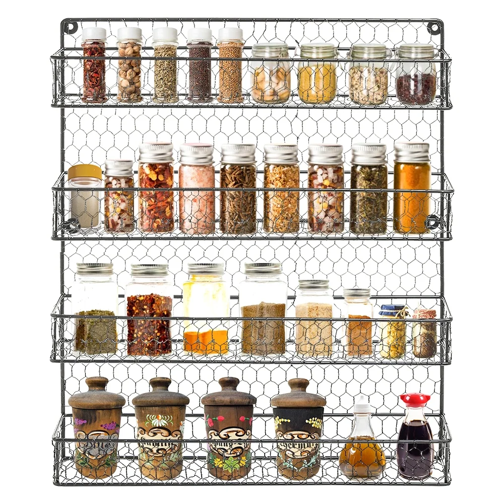 

2-Tier Black Foldable Shelf Rack Kitchen Bathroom Countertop RT
