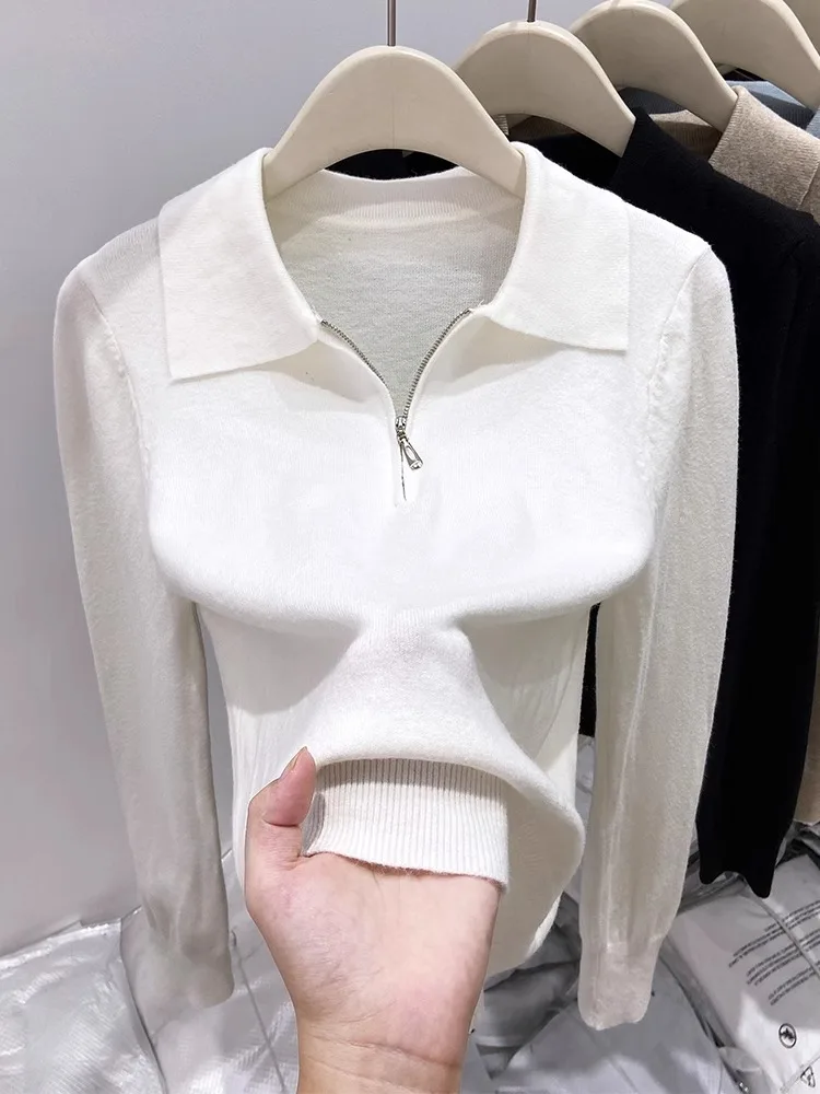 Европейские товары вязаный женский свитер 2024 осень и зима новый французский