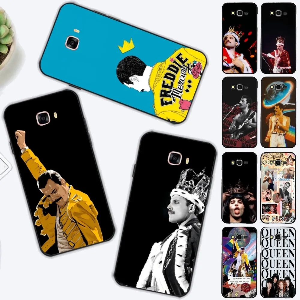 Rock Funky D-Freddie N-Mercury Q-Queen Phone Case For Samsung J 7 plus 7core J7 neo J6 prime J4 J5 Mobile Cover