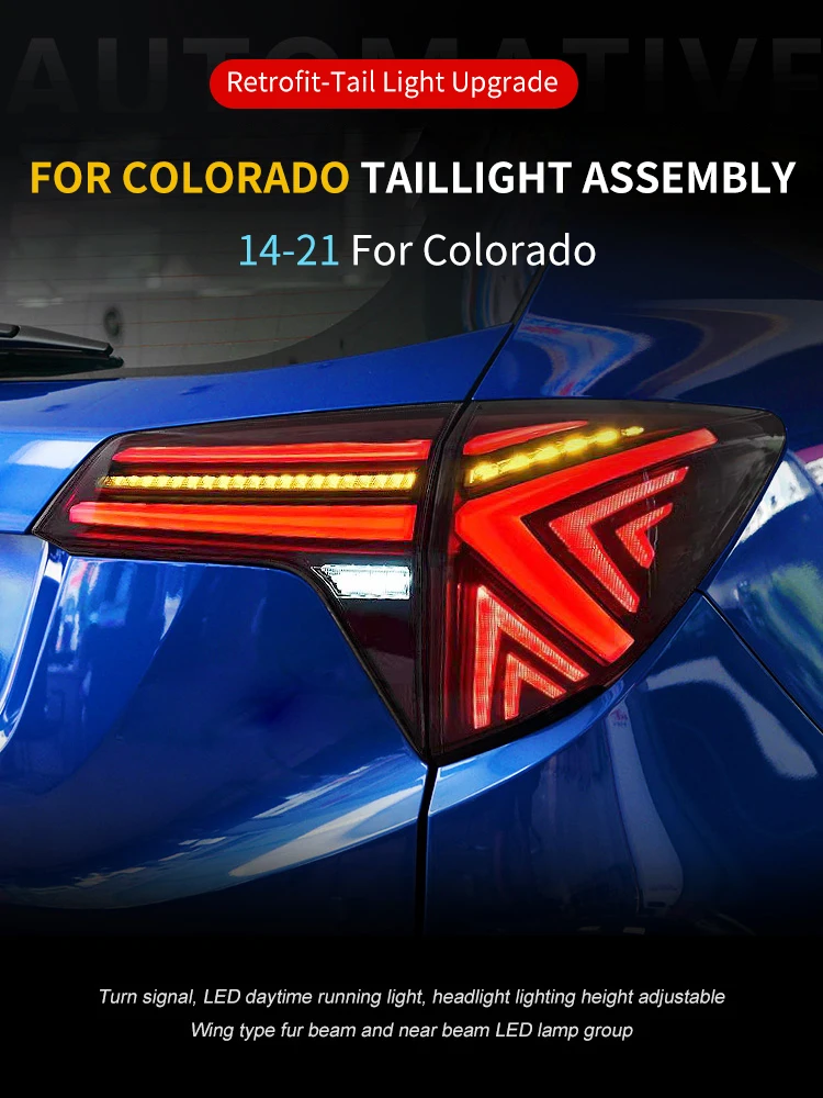 

FT Car Styling Tail Lamp For Honda HR-V 2014-2022 Vezel LED HRV Taillights Rear Running Lamp Brake Reverse Dynamic Turn Signal