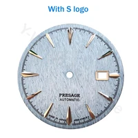 2022 nh35 35mm watch dial suitable for 40mm watch case set assembly of japanese nh35 automatic movement blue pattern