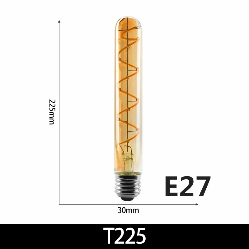 

LARZI Светодиодная спиральная лампа E14/E27 4Вт теплый желтый