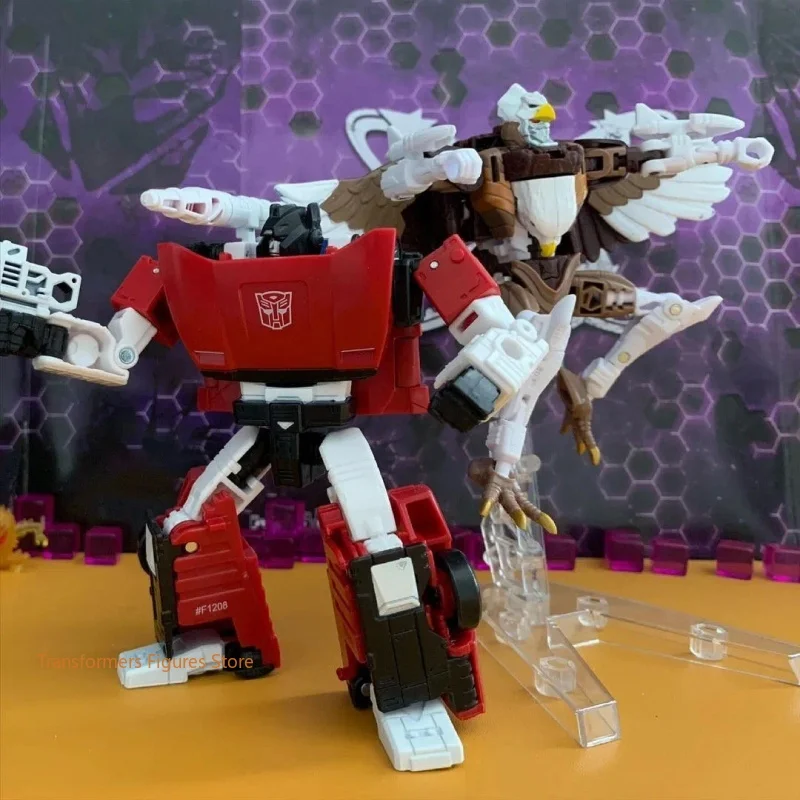 В наличии Takara Tomy Transformers G Series WFC-K42 Sideswipe Skywarp Фигурка Модель Аниме Экшн Деформация