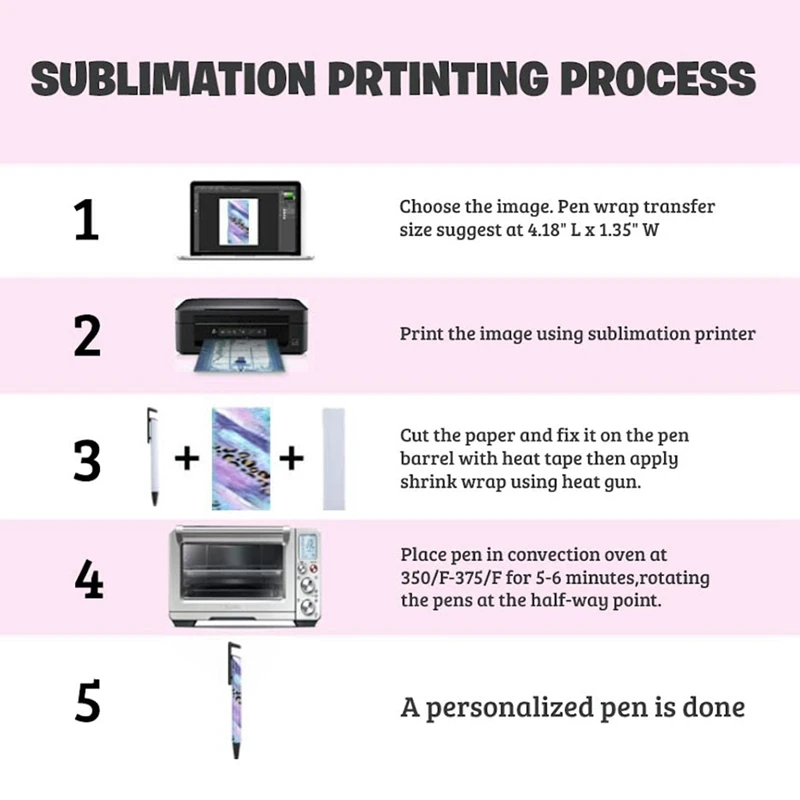 

Упаковка из 20 заготовок для сублимационной ручки с термоусадочной оберткой с алюминиевым корпусом для сублимационной печати шариковых ручек