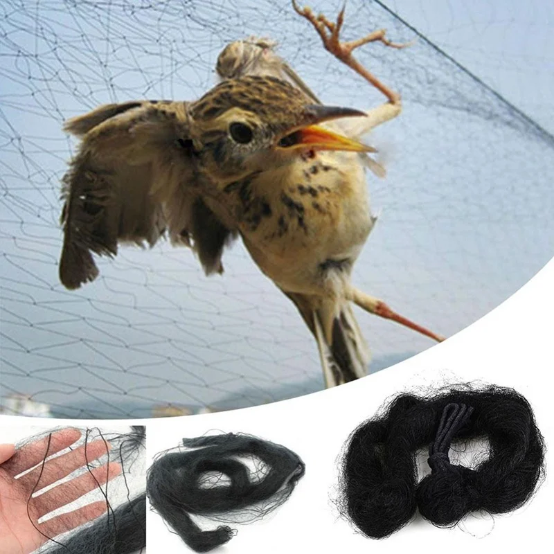 

9 Sizes Anti Bird Catcher Netting Pond Net Fishing Net Traps Crops Fruit Tree Vegetables Flower Garden Mesh Protect Pest Control