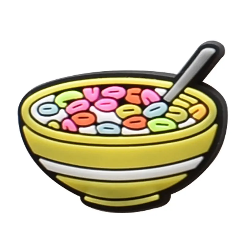 1Pcs Food Shoe Charms Decorations Fits for Crocs Boys Girls Kids Women Teens Christmas Gifts Birthday Party Favors Pins - купить по