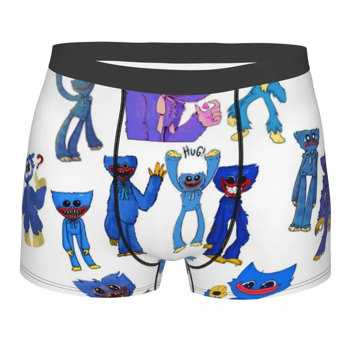 

Huggy Wuggy Horror Game Meme Underpants Breathbale Panties Man Underwear Comfortable Shorts Boxer Briefs