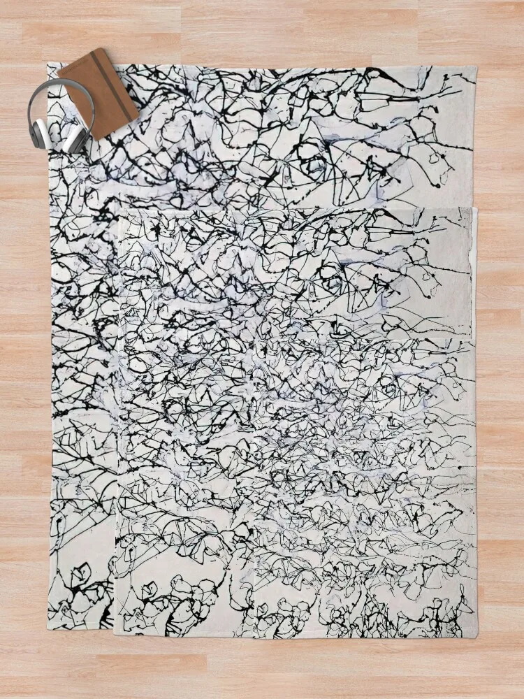 Brice Marden — Don't Bungle the Jungle одеяло 1989 года. Самые мягкие одеяла для диванов и на