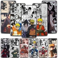 naruto phone case for samsung galaxy a72 a52 a42 a32 a22 a21s a12 a51 a71 a11 a01 uchiha sasuke itachi anime soft silicone case