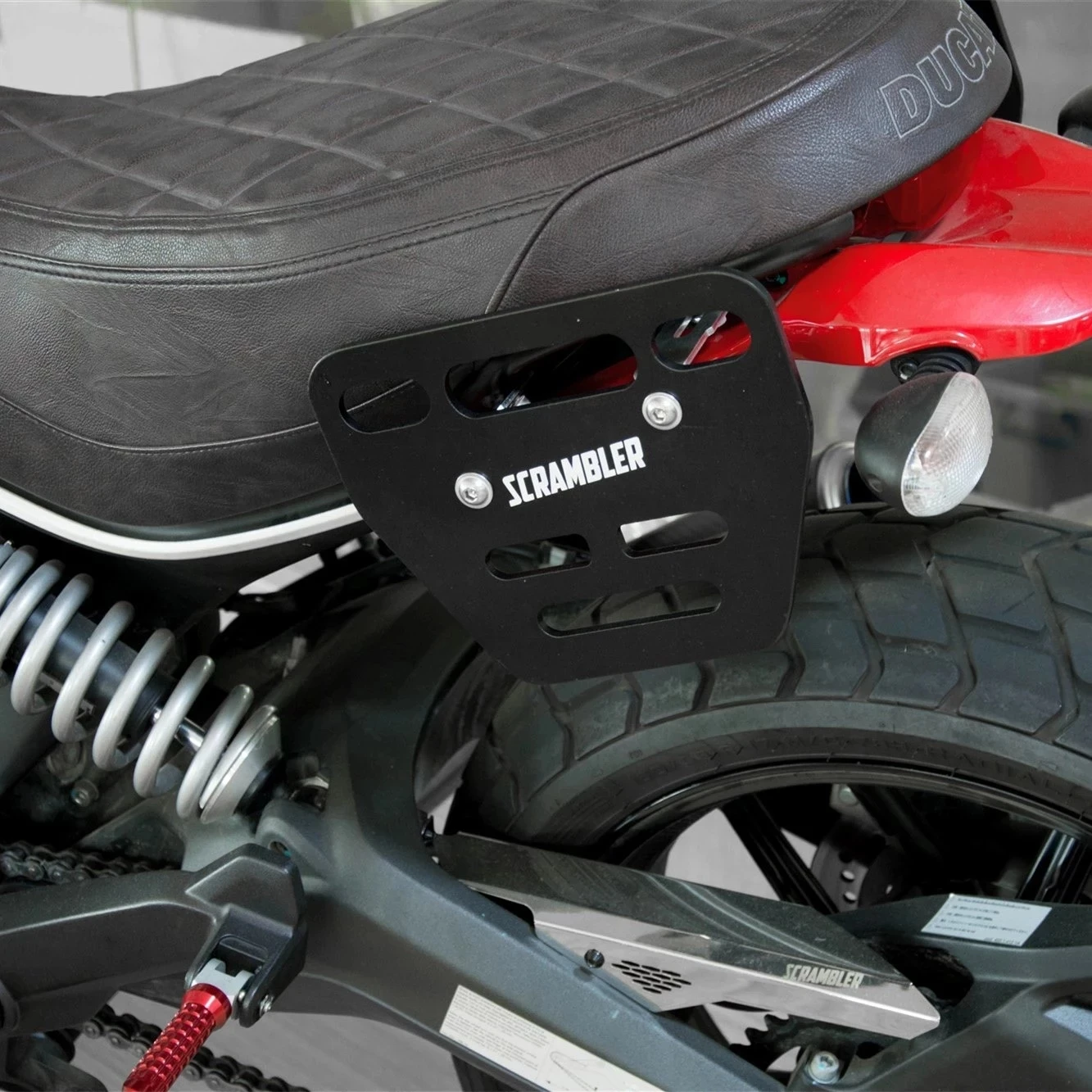 

Motorcycle Luggage Side Rack Saddle Bag Mounting Bracket Holder For Ducati Scrambler 620 800 Urban Enduro 2015-2019 2020 2021