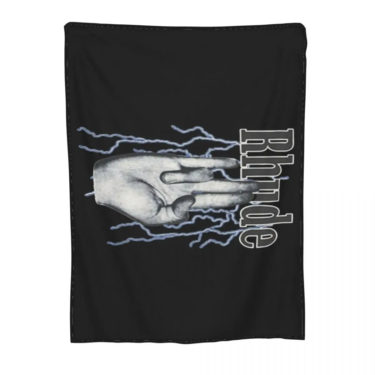 Новые топы Rhude летние стильные женские S 6XL музыкальные новые винтажные базовые