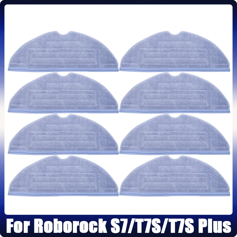 

High Quality Mop Cloth For Xiaomi Roborock T7 T7S T7 plus T7S plus S7 Vacuum Cleaner Accessories Washable Mop Cloth Spare Parts
