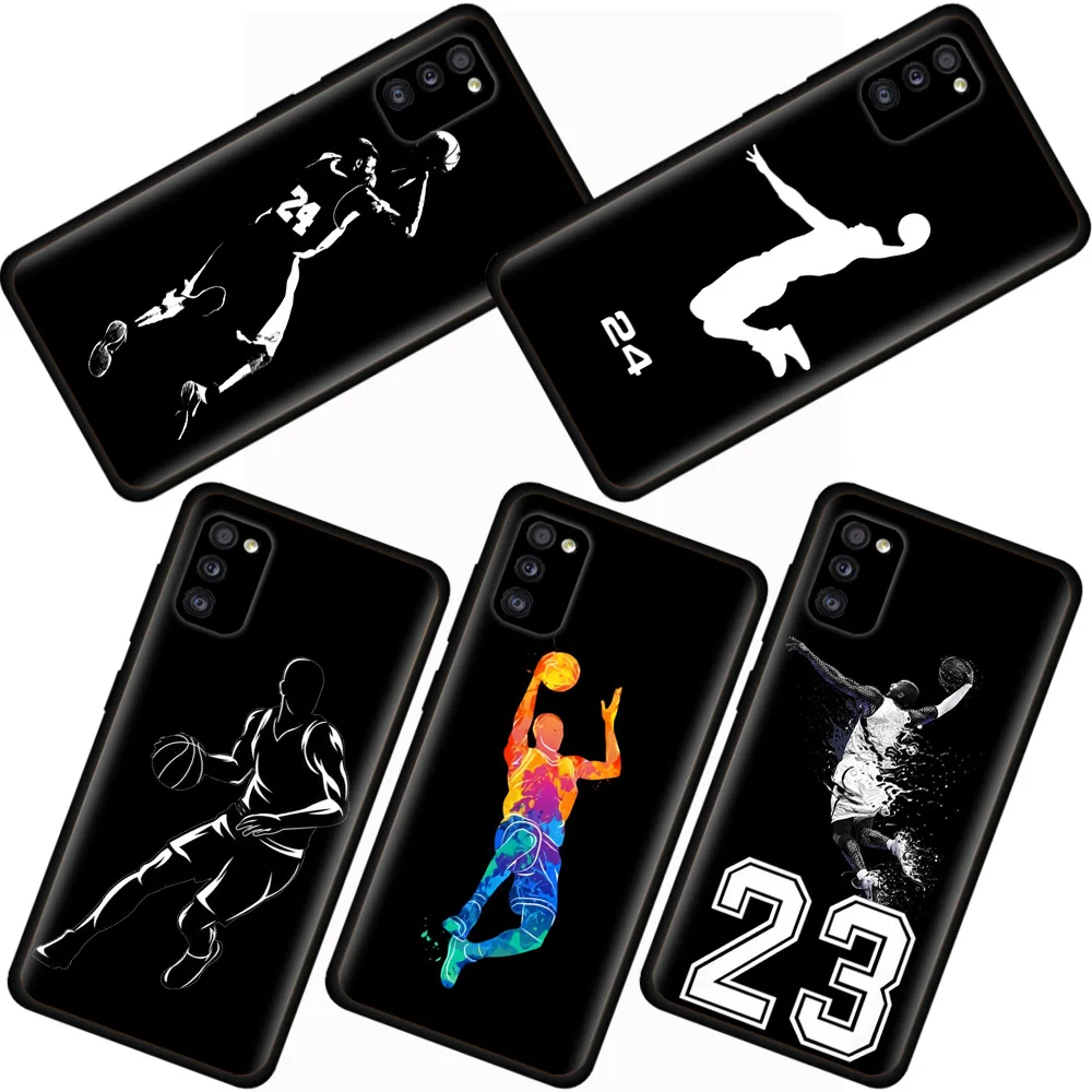 

Basketball Poster Phone Case For Samsung Galaxy A52 A53 A12 A13 A32 A33 A23 A51 A71 A21s A31 A03 A72 A22 A73 A03s A02s Cover