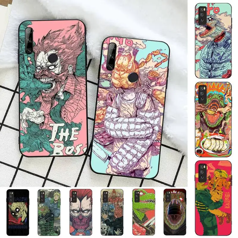 

Anime Dorohedoro Phone Case for Huawei Honor 10 i 8X C 5A 20 9 10 30 lite pro Voew 10 20 V30